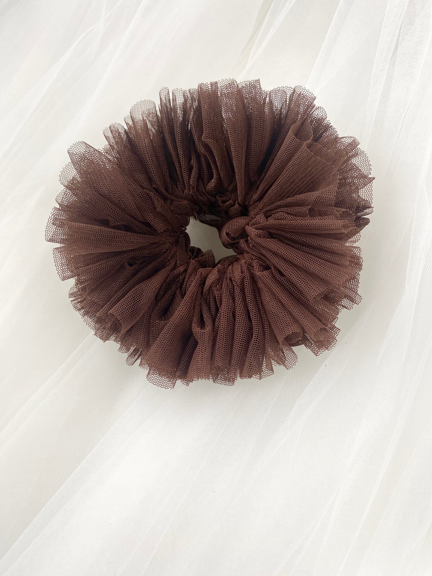 Chocolate Bridesmaids Scrunchie