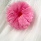 Pink Bridesmaids Tulle Oversized XXL Scrunchie